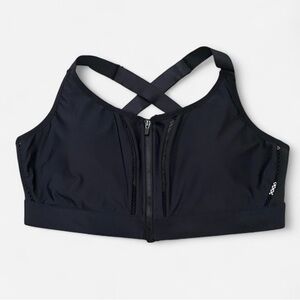 Fabletics Zoe High Impact Sports Bra Black See Measurements